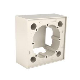   10976_APE Egyes, falon kívüli szerelődoboz, gyöngyház színű