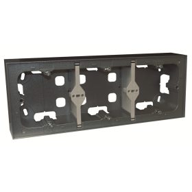 10995_AIS hármas kiemelő keret, szürke