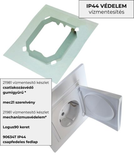 21131 Földelt Schuko csatlakozóaljzat