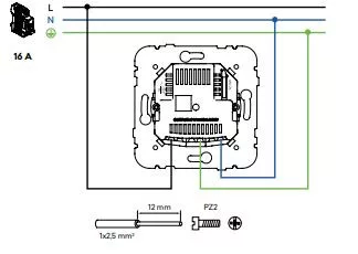 Fehér USB töltő aljzat (Schuko + USB-A + USB-C) - komplett - mec21 (21137+90630_TBR+90910_TBR)