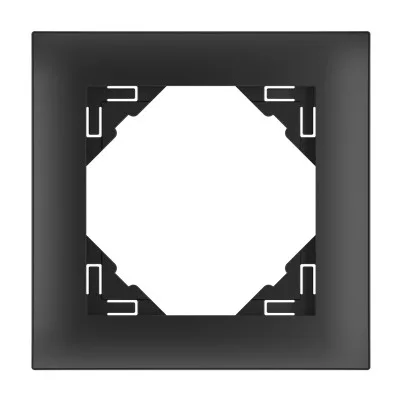 Fekete USB töltő aljzat (USB-A + USB-C) - komplett - mec21 (21381+90674_TPM+90910_TPM)