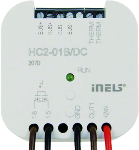 HC2-01B/DC termosztatikus szelepvezérlő