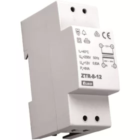 ZTR-8-12 Csengőtranszformátor / 2 modul, 12V