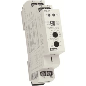 TER-3C - Termosztát, +30.. +70 C, állítható hiszterézis