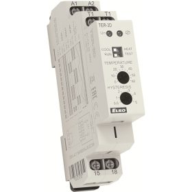 TER-3D - Termosztát, 0.. +60 C, állítható hiszterézis