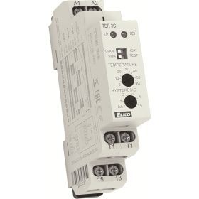   TER-3G - Termosztát, 0.. +60 C, állítható hiszterézis, Pt100!