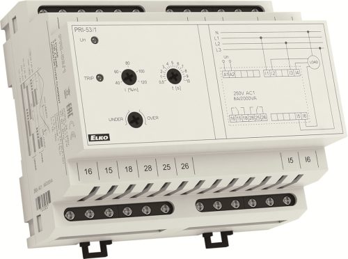 PRI-53/1 - Áramfigyelő relé