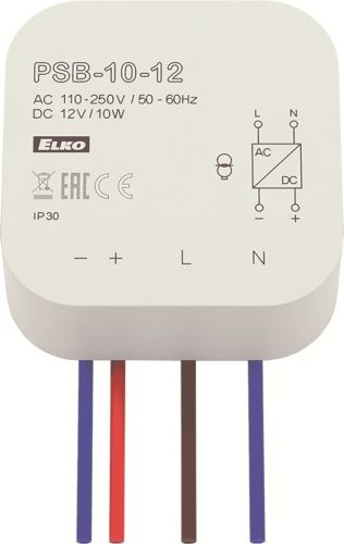 PSB-10-12 Kapcsolóüzemű tápegység