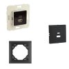 Fekete dupla USB töltő (USB-A + USB-C) - komplett - q45 (45381_SPM+45910_TPM+45993)