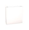 45677_SBR Quadro 45 vakfedél, fehér - 2 MODUL