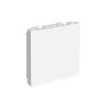 45677_SBR Quadro 45 vakfedél, fehér - 2 MODUL