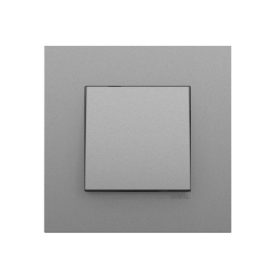 45910_TAL QUADRA egyes keret, alumínium színű