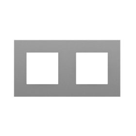 45920_TAL QUADRA kettes keret, alumínium színű