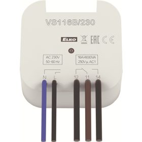 VS116B Dobozba szerelhető segédrelé