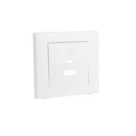   50674_TBR dupla töltő aljzat fedél (USB-A + USB-C), fehér