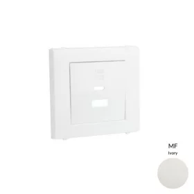   50674_TMF dupla töltő aljzat fedél (USB-A + USB-C), elefántcsont