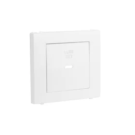 50676_TBM USB-C töltő aljzat fedél, matt fehér