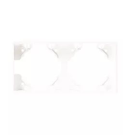   50921_TBM Apolo 5000 vízszintes kettes keret, matt fehér színű