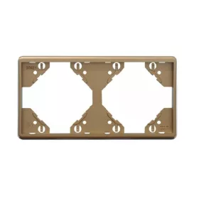   50921_TCH Apolo 5000 vízszintes kettes keret, pezsgő színű