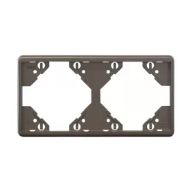   50921_TGR Apolo 5000 vízszintes kettes keret, grafit színű