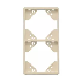   50922_TMF Apolo 5000 függőleges kettes keret, elefántcsont színű