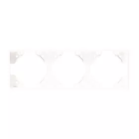   50931_TBM Apolo 5000 vízszintes hármas keret, matt fehér színű