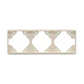   50931_TMF Apolo 5000 vízszintes hármas keret, elefántcsont színű