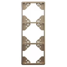   50932_TPL Apolo 5000 függőleges hármas keret, platina színű