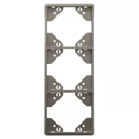   50932_TPR Apolo 5000 függőleges hármas keret, ezüst színű