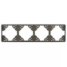   50941_TGR Apolo 5000 vízszintes négyes keret, grafit színű