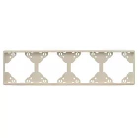   50941_TMF Apolo 5000 vízszintes négyes keret, elefántcsont színű