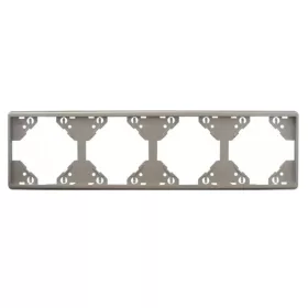   50941_TPR Apolo 5000 vízszintes négyes keret, ezüst színű