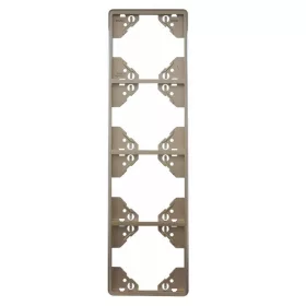   50942_TPL Apolo 5000 függőleges négyes keret, platina színű