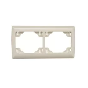  70921_TMF sirius70 vízszintes kettes keret, elefántcsont színű