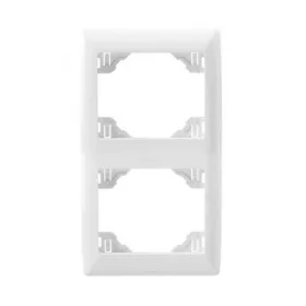 70922_TBR sirius70 függőleges kettes keret, fehér színű