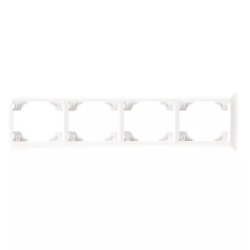 70941_TBR sirius70 vízszintes négyes keret, fehér színű