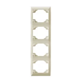   70942_TMF sirius70 függőleges négyes keret, elefántcsont színű