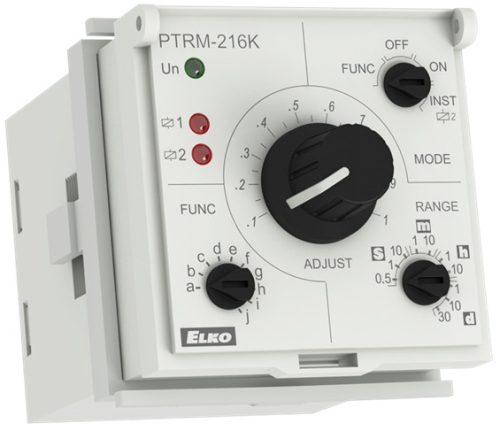 PTRM-216K/UNI - Multifunkciós időrelé, dugaszolható