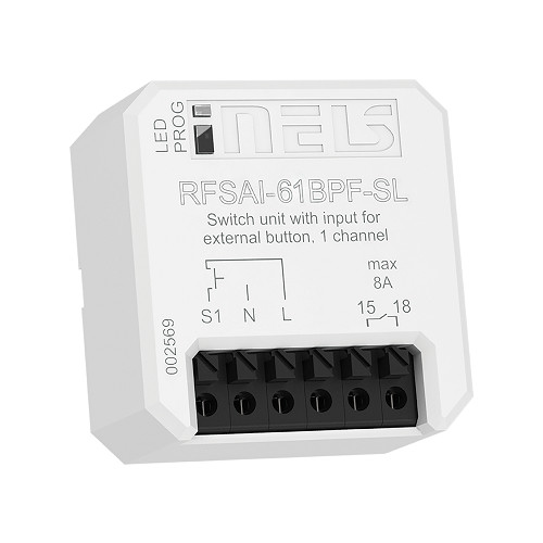 RFSAI-61BPF-SL - Multifunkciós kacsolóegység 1 galvanikusan leválasztott kimenettel