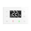 RFTC-3/W - Érintőgombos üveg termosztát fancoilokhoz - fehér