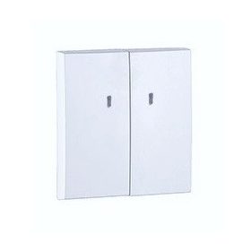   90615_TGE Dupla billentyű jelzőfényes mechanizmushoz, jég színű