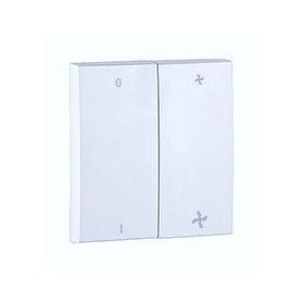 90616_TGE Dupla billentyű ventillátor jellel, jég színű