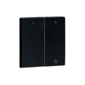   90616_TPM Dupla billentyű ventillátor jellel, fekete színű