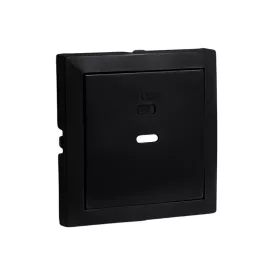 90676_TPM Fedlap USB-C töltő aljzathoz, fekete