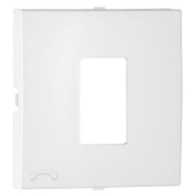 90712_TBR Fedlap 21251-56 telefon aljhoz, fehér