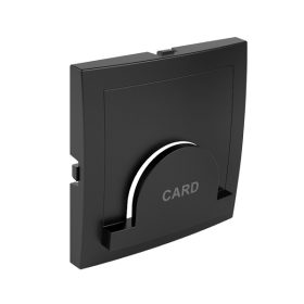   90733_TPM Fedlap időkapcsolós hotelkártyatartóhoz, fekete színű