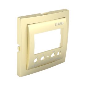   90744_TDU Fedlap kétcsatornás digitális kapcsolóórához arany