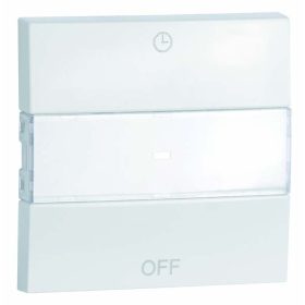 90745_TBR Fedlap időkapcoslóhoz, fehér színű