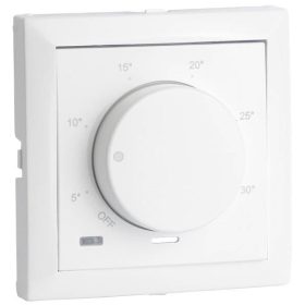   90746_TBR Fedlap tekerőgombos termosztáthoz, fehér színű