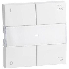   90747_TBR Nyomógomb, fényerőszabályzóhoz, fehér színű